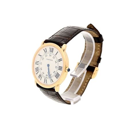 second hand cartier watch mens|refurbished cartier watches.